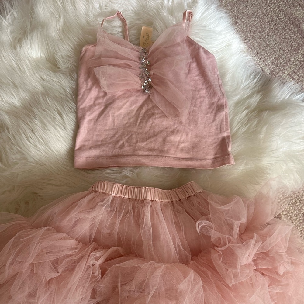 Tutu Du Monde Blush Tulle Ensemble